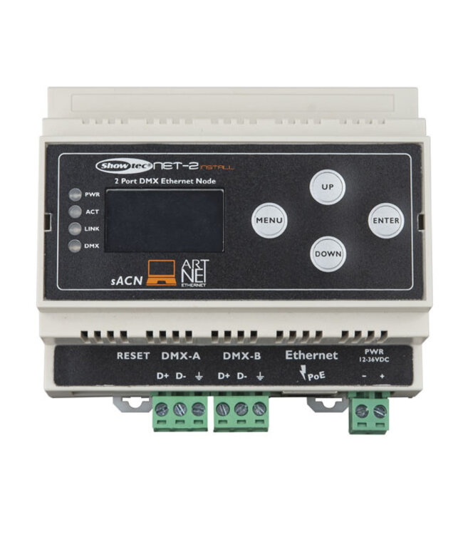 Showtec NET-2 Install