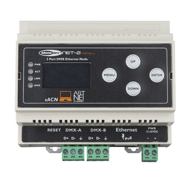 Showtec Showtec NET-2 Install