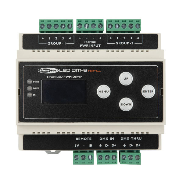 Showtec Showtec LED Dim-8 Install