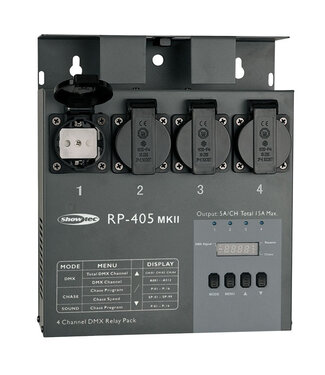 Showtec Showtec RP-405 MKII Relay Pack