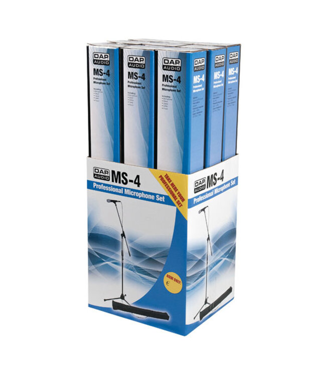 DAP 9 x MS-4 Microphone Retail Set