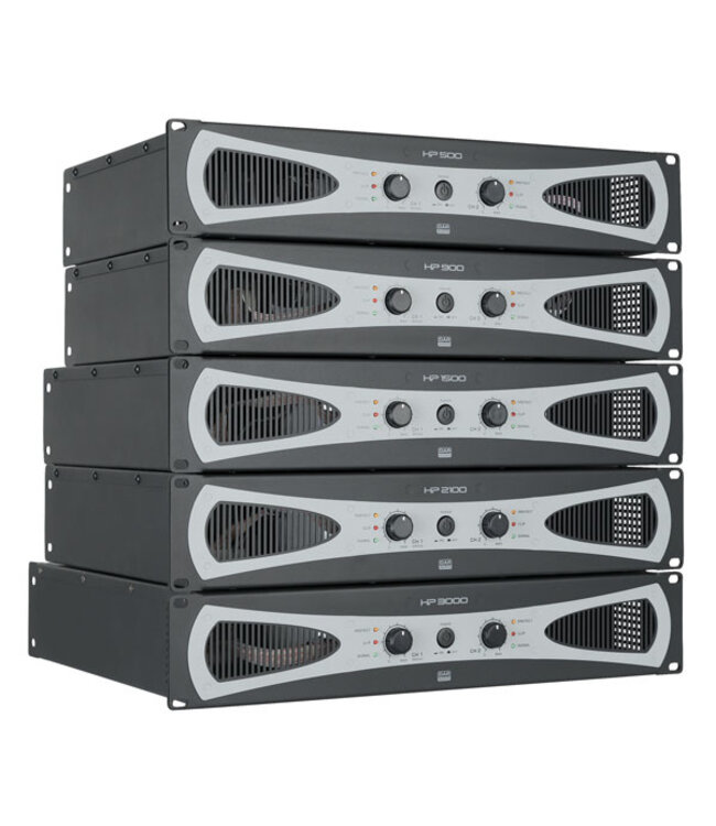 DAP HP-2100 versterker 2x 1000 watt RMS