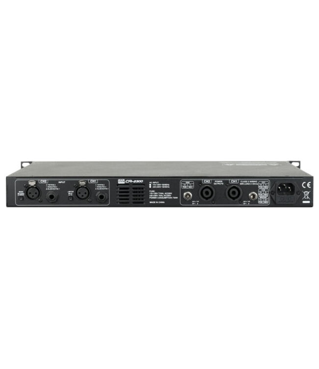 DAP CA-2300 tweekanaals versterker 450 watt RMS