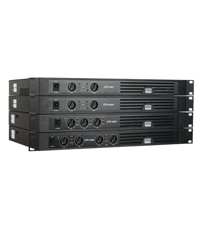 DAP CA-2300 tweekanaals versterker 450 watt RMS