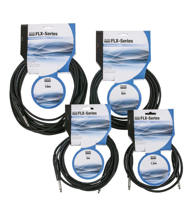 DAP FLX05 - ongebalanceerde mono Jack kabel 6 meter