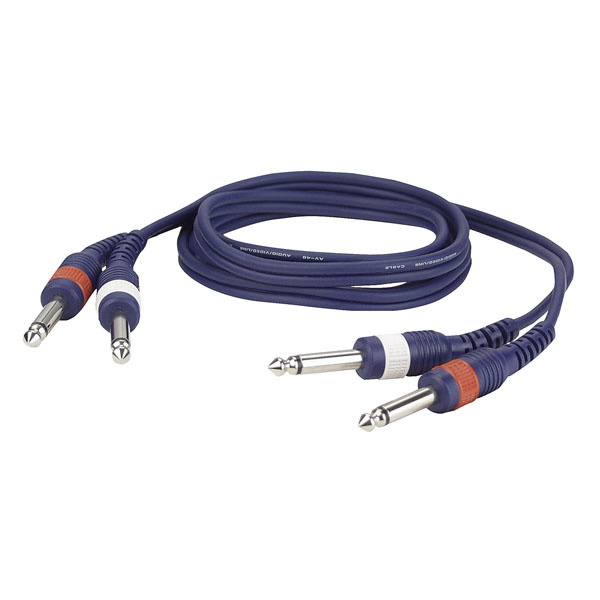 DAP FL22 - 2x Mono jack kabel 1,5 meter