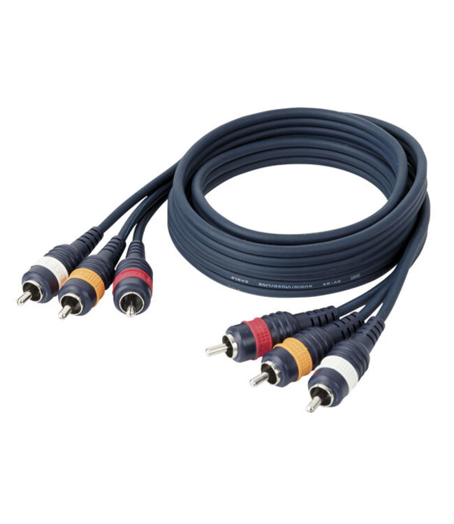 DAP DAP FL47 - 2x RCA + 1x Digital kabel 3 meter