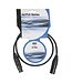 DAP FLX01- bal. XLR male 3 p. > XLR Female 3 p. XLR kabel 0,75 meter