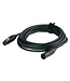 DAP FLX01- bal. XLR male 3 p. > XLR Female 3 p. XLR kabel 0,75 meter