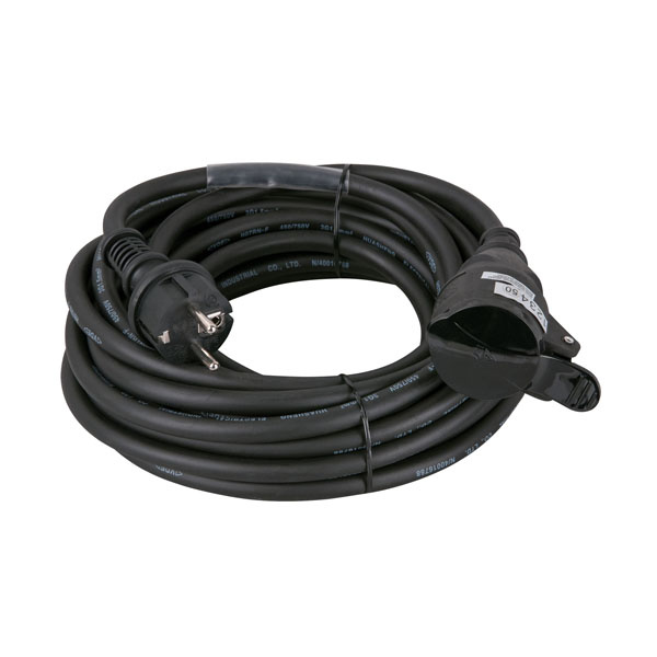 DAP DAP Schuko stroom 240V verlengkabel 20 meter