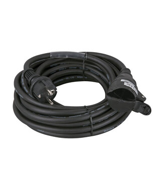 DAP DAP Schuko stroom 240V verlengkabel 5 meter