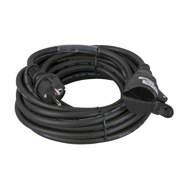 DAP DAP Schuko stroom 240V verlengkabel 5 meter