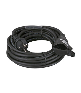 DAP DAP Schuko stroom 240V verlengkabel 10 meter