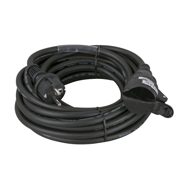 DAP DAP Schuko stroom 240V verlengkabel 20 meter