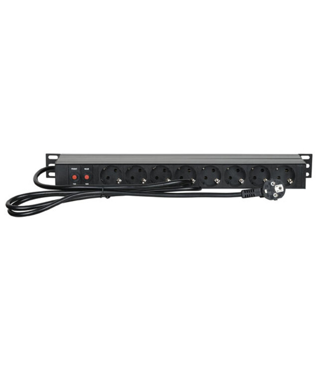 Showgear 19" 1U Main Power Strip 16