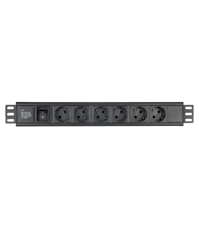DAP 19" 6 way socketbox