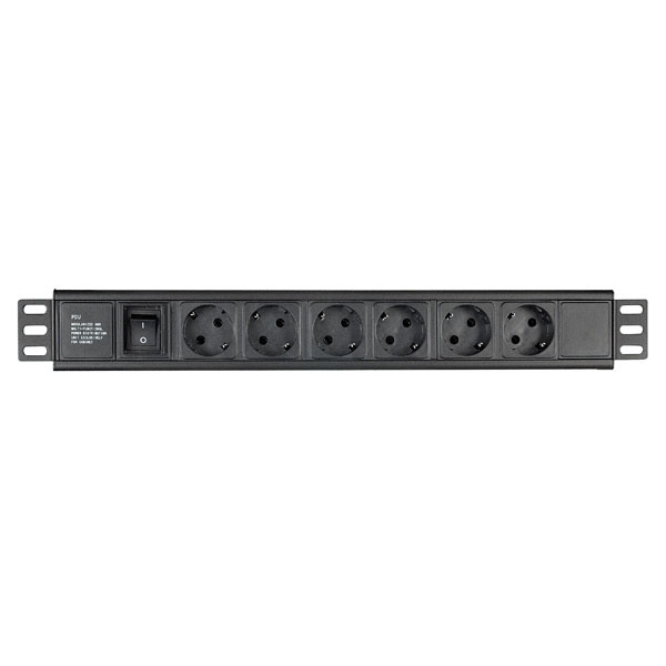 DAP DAP 19" 6 way socketbox