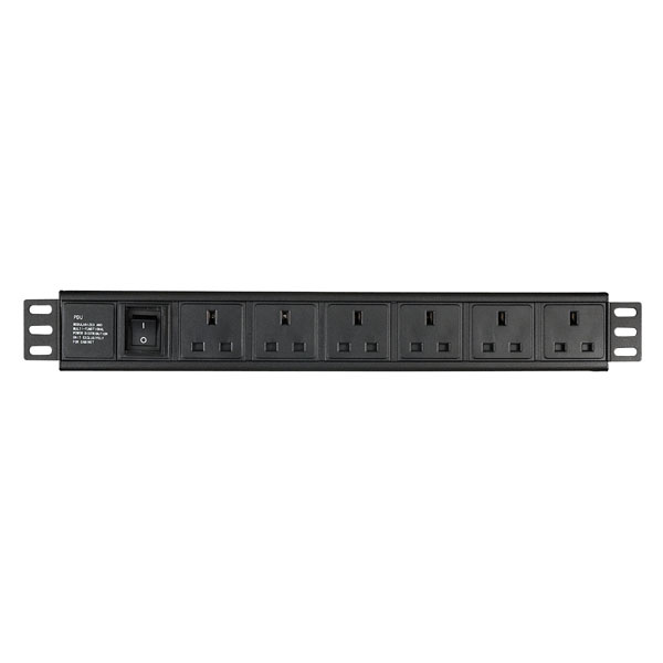 DAP DAP 19" 6 way socketbox