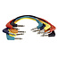DAP DAP FL41 - 6 coloured unbal. patch 90° > 90° 60 cm, zwart