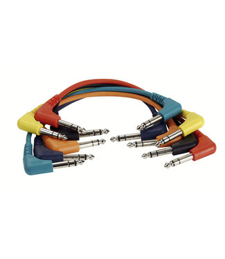 DAP FL42 - 6 coloured bal. patch  90° > 90° 60 cm, zwart