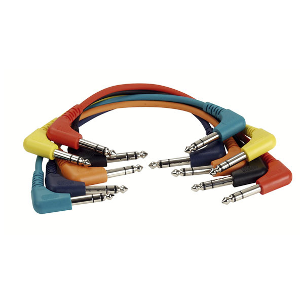 DAP FL42 - 6 coloured bal. patch 90° > 90° 90 cm, zwart