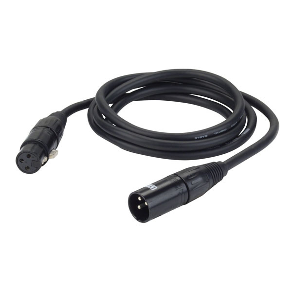 DAP FL09 XLR kabel 3pins DMX 10 meter
