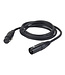 DAP FL09 XLR kabel 3pins DMX 75cm
