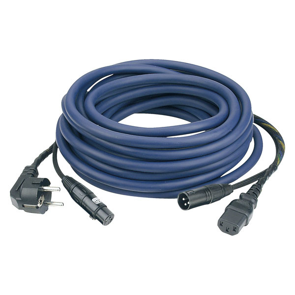 DAP DAP FP08 - Schuko/XLR F - IEC/XLR M 10 m Audio / Power