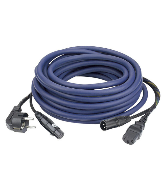 DAP FP08 - Schuko/XLR F -  IEC/XLR M 15 m Audio / Power