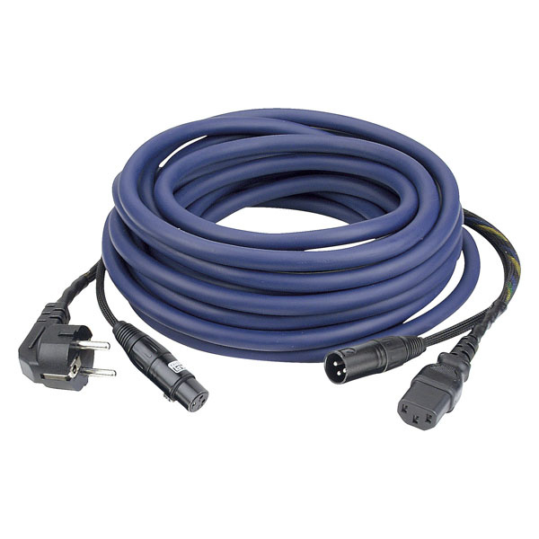 DAP DAP FP08 - Schuko/XLR F - IEC/XLR M 20 m Audio / Power
