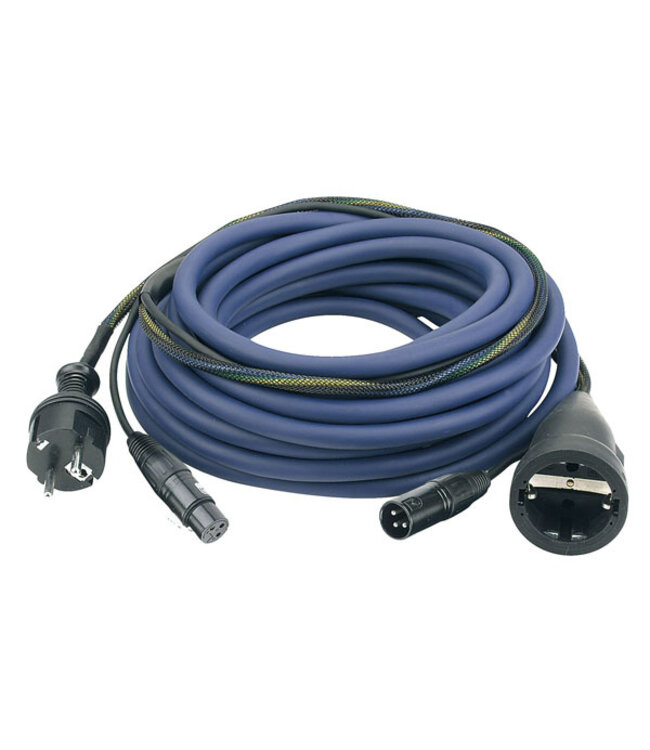 DAP FP09 - Schuko/XLR F - Schuko/XLR M 10 m Audio / Power