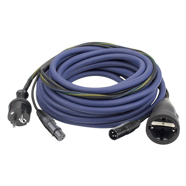 DAP DAP FP09 - Schuko/XLR F - Schuko/XLR M 15 m Audio / Power