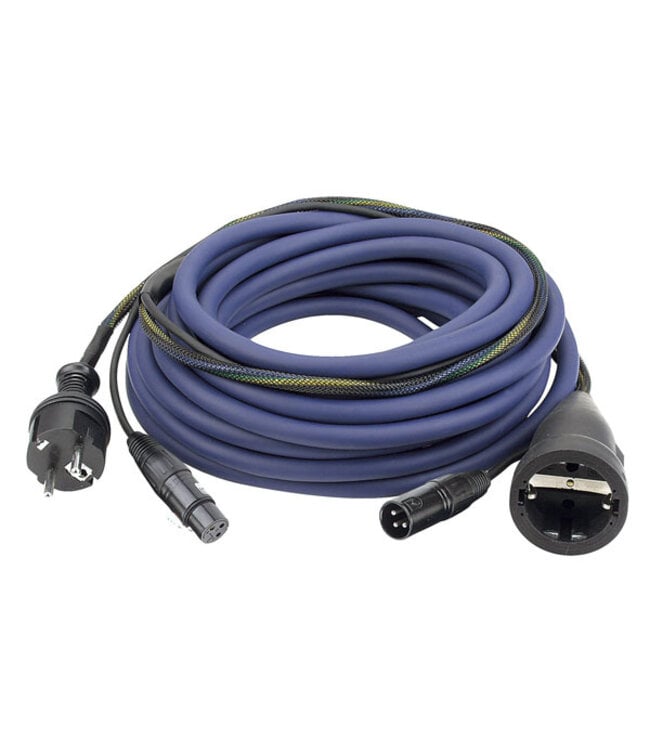 DAP FP09 - Schuko/XLR F - Schuko/XLR M 20 m Audio / Power