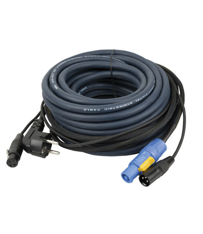 DAP FP10 - Schuko/XLR F - Powercon/XLR M 10 m Audio / Power
