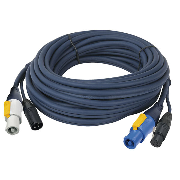 DAP DAP Powercon/XLR M - Powercon/XLR F 1,5 m DMX