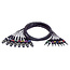 DAP DAP FL67 - 8 XLR female 3P > 8 Jack stereo 6 meter