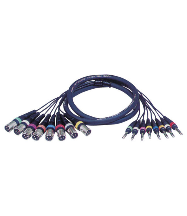 DAP DAP FL68 - 8 XLR male 3P > 8 Jack stereo 3 meter