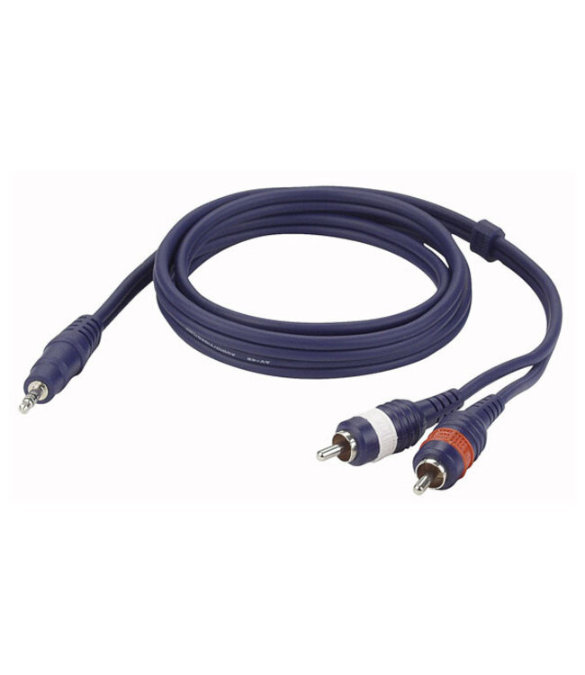 DAP DAP FL30 - stereo mini Jack > 2 RCA Male L/R 1,5 m