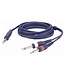 DAP FL32 - mono Jack > 2 mono Jack L/R 1,5 m