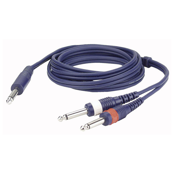 DAP FL32 - mono Jack > 2 mono Jack L/R 3 m