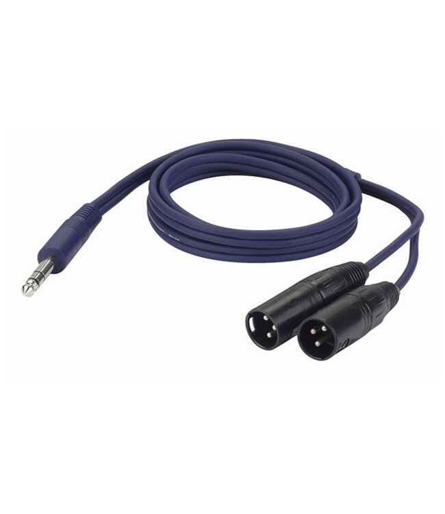 DAP DAP FL36 - 2x  XLR male 3pins  > mini-Jack stereo 1,5 meter