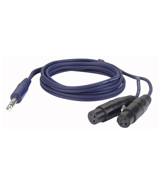 DAP DAP FL37 - 2x XLR female -> mini-jack stereo 1,5 meter