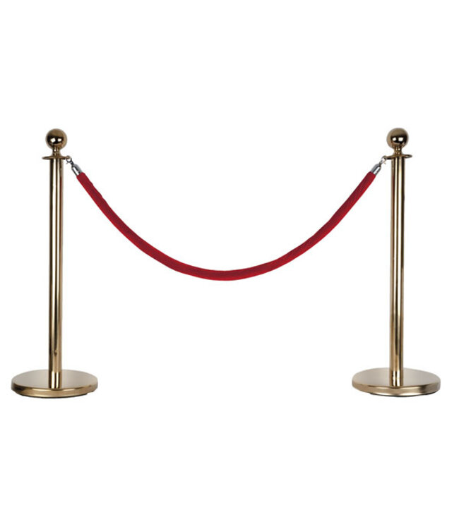Showgear Round Top Cord Pole Goud