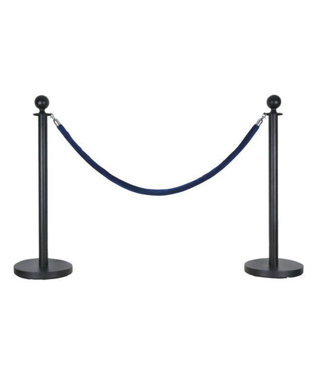 Showgear Round Top Cord Pole Zwart