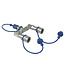 Showtec CO2 3/8 Q-Lock 2-way splitter