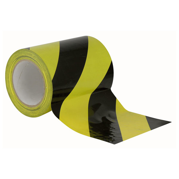 Showgear Showgear Floor-Marking tape 150 mm Zwart/geel
