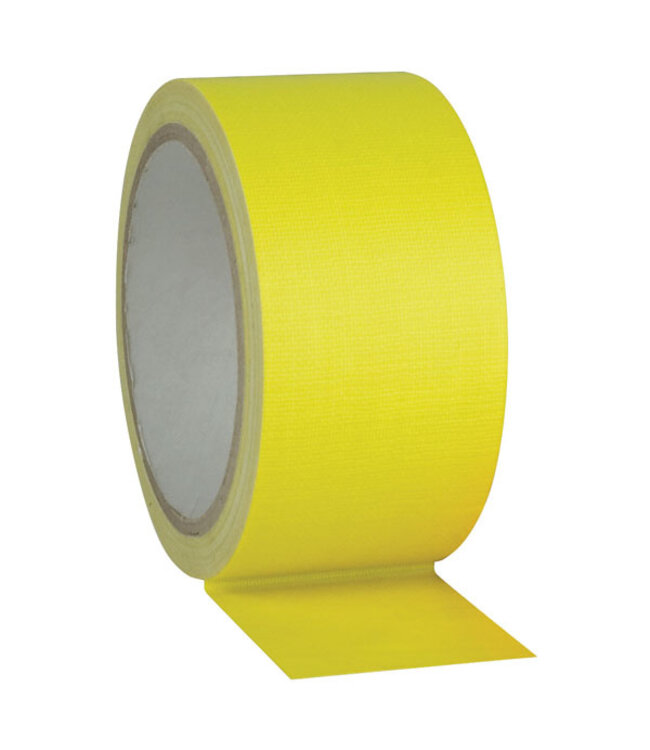 Showgear Gaffa tape Neon Geel 50mm / 25m