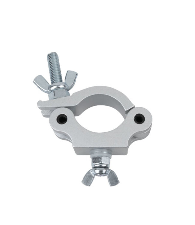 Showtec Half Coupler 300kg Zilver, voor 50 mm buis
