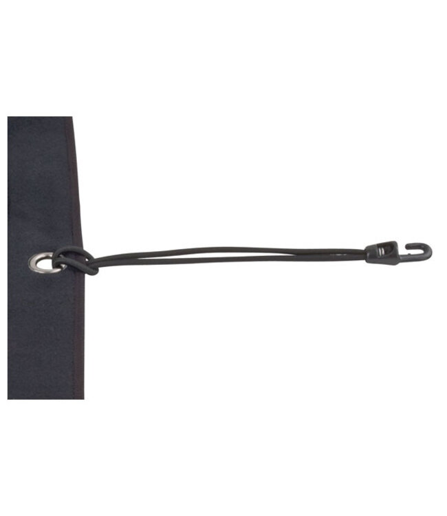 Showgear Shockcord 25 cm zwart