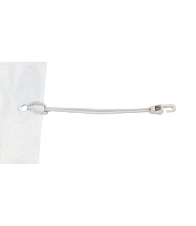 Showgear Shockcord 25cm wit